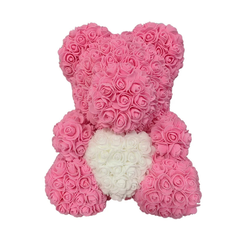 Enchanting Rose Teddy Bear